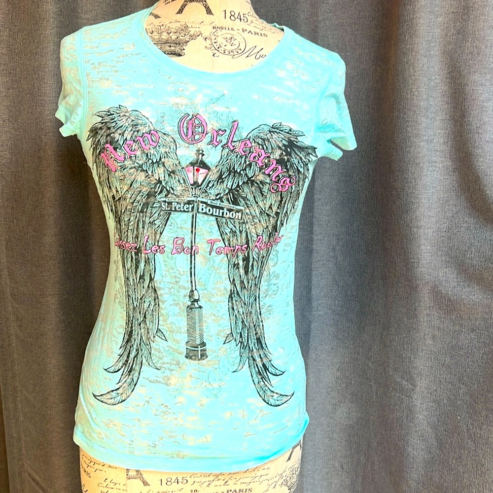 New, Let the Good Times Roll. New Orleans burn out T